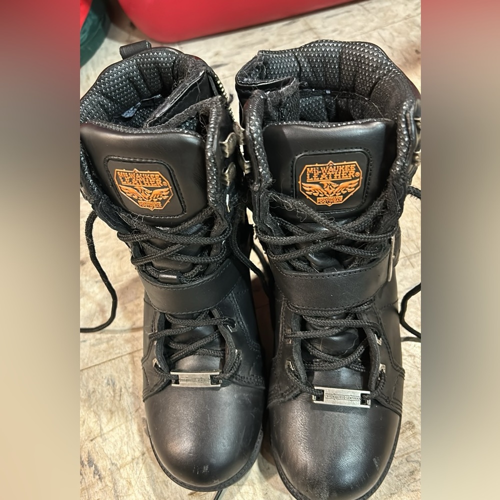 Women’s Milwaukee Leather Motorcycle Boots